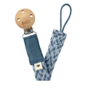Køb BIBS Accessories - Paci Braid Suttesnor - Petrol/Baby Blue online billigt tilbud rabat legetøj