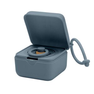 Køb BIBS Accessories Pacifier Box - Sutteboks m. Plads til 3 Sutter - Petrol online billigt tilbud rabat legetøj
