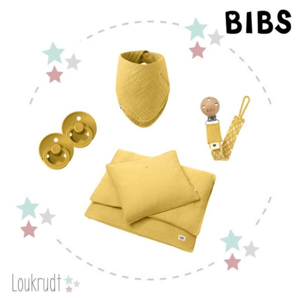 Køb BIBS Mellem Babypakke - BIBS - Mustard online billigt tilbud rabat legetøj