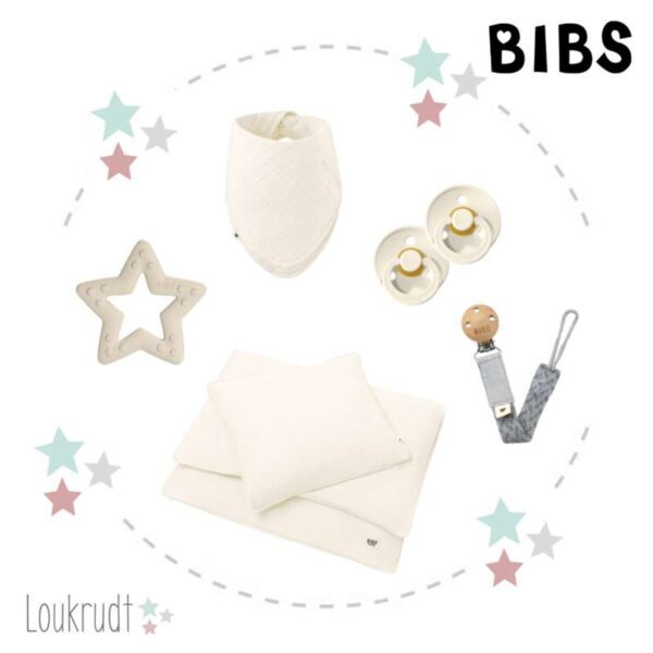 Køb BIBS Stor Babypakke - BIBS - Ivory online billigt tilbud rabat legetøj