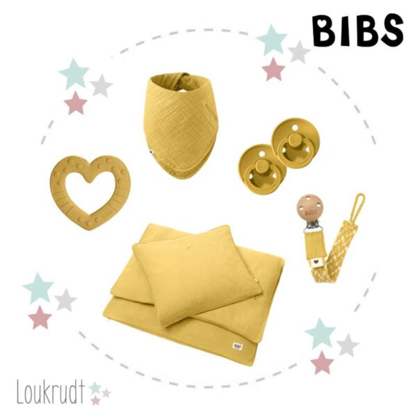 Køb BIBS Stor Babypakke - BIBS - Mustard online billigt tilbud rabat legetøj