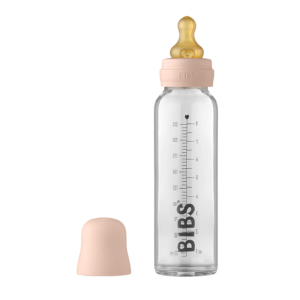 Køb Bibs Glas Sutteflaske - Latex - 225 ml. - Blush online billigt tilbud rabat legetøj