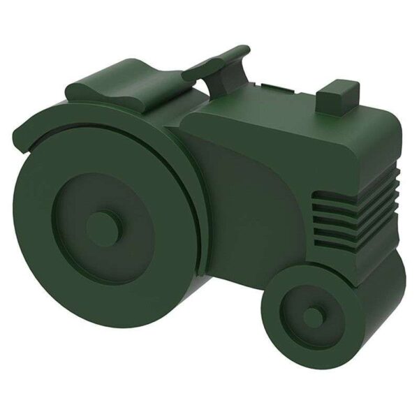Køb Blafre Madkasse m. 2 Rum - Traktor - Mørk Grøn online billigt tilbud rabat legetøj