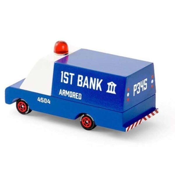 Køb Candylab Toys Candyvan Legetøjsbil i Træ - Pengetransport online billigt tilbud rabat legetøj