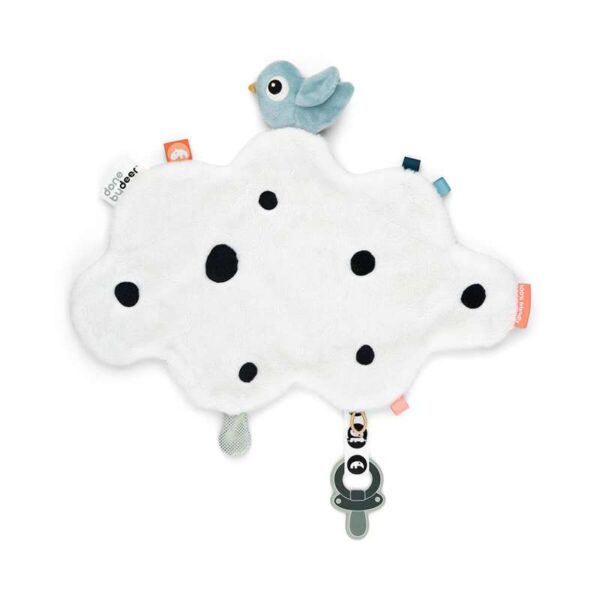 Køb Done by Deer Nusseklud - Happy clouds Blå online billigt tilbud rabat legetøj