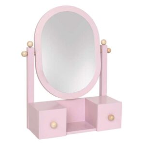Køb JaBaDaBaDo Sminkespejl / bordspejl med skuffer - rosa online billigt tilbud rabat legetøj