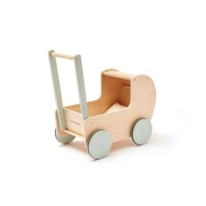 Køb Kids Concept Dukkevogn - Natur online billigt tilbud rabat legetøj