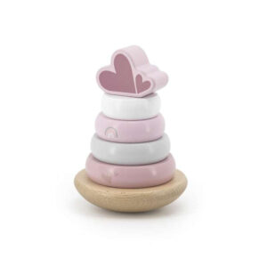 Køb Label Label Stabel Ringe - Pink online billigt tilbud rabat legetøj