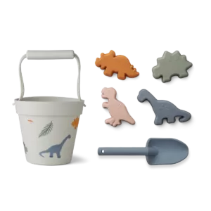 Køb Liewood Silikone Strandsæt - Dino / Sandy online billigt tilbud rabat legetøj