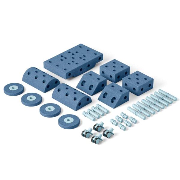 Køb MODU Dreamer Byggesæt - Deep Blue/Sky Blue online billigt tilbud rabat legetøj