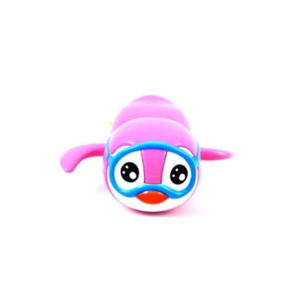Køb Magni Badeleg træk op Badedyr - Pingvin pink online billigt tilbud rabat legetøj
