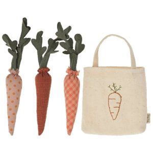 Køb Maileg Taske med 3 Gulerødder (8 cm.) online billigt tilbud rabat legetøj