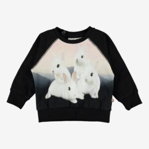 Køb Molo Trøje - White Bunnies str. 62 online billigt tilbud rabat legetøj