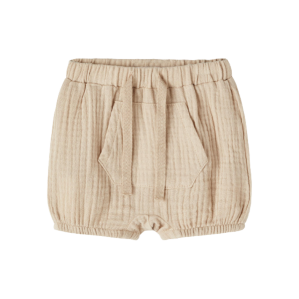 Køb Name it Shorts i Muslin - Helan - Humus str. 74 online billigt tilbud rabat legetøj