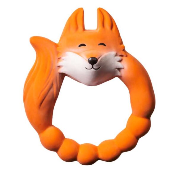 Køb Natruba Bidering i Naturgummi - Ræv - Orange online billigt tilbud rabat legetøj