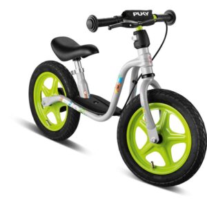 Køb PUKY LR 1L BR - Tohjulet Løbecykel m. Støtteben og Håndbremse - Grå online billigt tilbud rabat legetøj