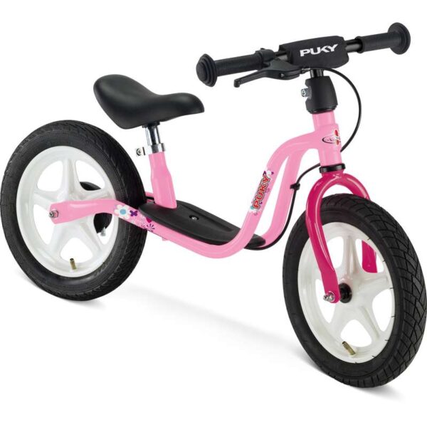 Køb PUKY LR 1L BR - Tohjulet Løbecykel m. Støtteben og Håndbremse - Rosa online billigt tilbud rabat legetøj