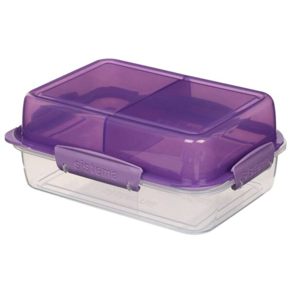 Køb Sistema Beholder til Madopbevaring - Lunch Stack To Go Rectangle - 1