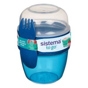 Køb Sistema Beholder til Madopbevaring - Snack Capsule To Go - 515 ml. - Ocean Blue online billigt tilbud rabat legetøj