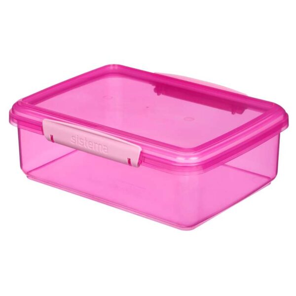 Køb Sistema Madkasse - Lunch - 2L - Pink online billigt tilbud rabat legetøj