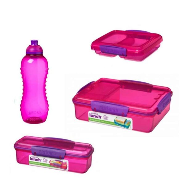 Køb Sistema Madpakke Sampak 1 - Pink online billigt tilbud rabat legetøj