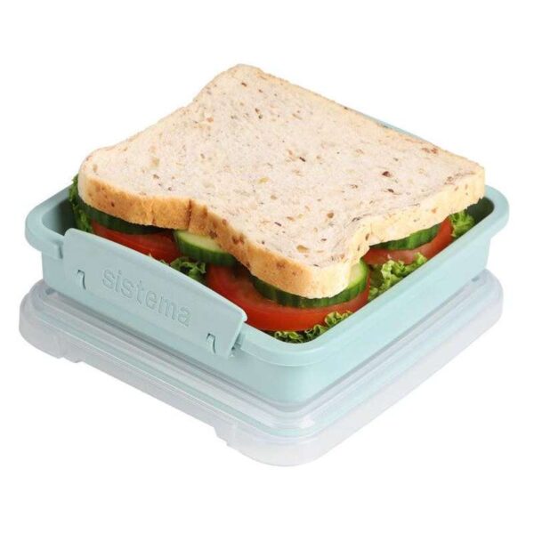 Køb Sistema RENEW - Sandwich Box - 450 ml. - Mint online billigt tilbud rabat legetøj