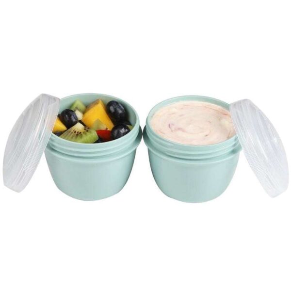 Køb Sistema RENEW - Yoghurtbøtter m. Skruelåg - 2-Pak - 150 ml. - Mint online billigt tilbud rabat legetøj