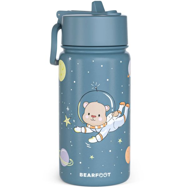 Køb BEARFOOT Termo Drikkedunk med hank - 400 ml - Astronaut Bjørn online billigt tilbud rabat legetøj