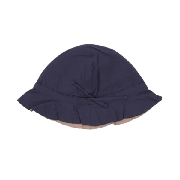 Køb Copenhagen Colors - Økologisk Vendbar Sommer Hat - Navy Beige - 3-4 År online billigt tilbud rabat legetøj