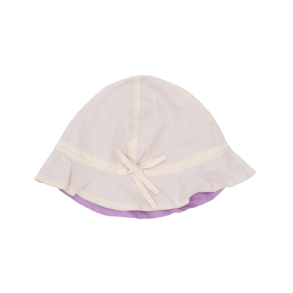 Køb Copenhagen Colors - Økologisk Vendbar Sommer Hat - Soft Pink Lilac - 3-4 År online billigt tilbud rabat legetøj