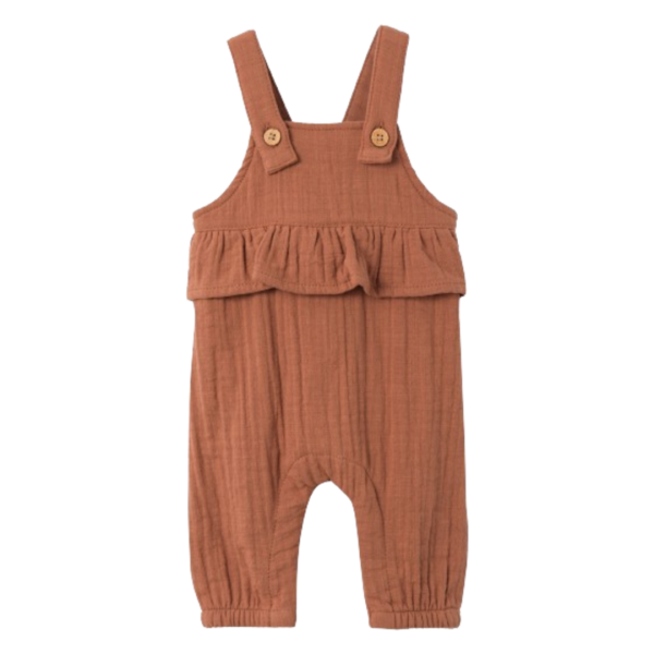 Køb Lil' Atelier Overalls i Muslin -Tuda - Carob Brown - 86 online billigt tilbud rabat legetøj