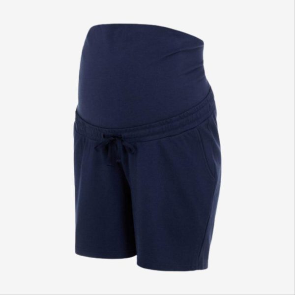 Køb Mamalicious graviditetsshorts - Curve Lif - Navy Blazer - 52/54 online billigt tilbud rabat legetøj