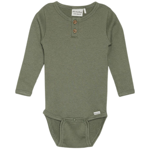 Køb Minymo Body i Rib - Deep Lichen Green - 86 online billigt tilbud rabat legetøj