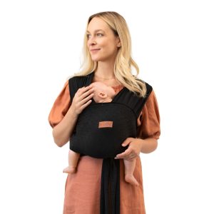 Køb Moby Easy Wrap Carrier - Black Eyelet online billigt tilbud rabat legetøj