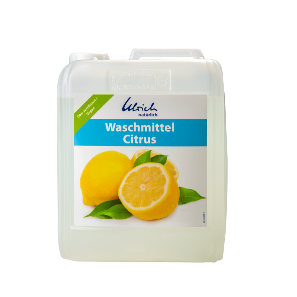 Køb Ulrich Natürlich vaskemiddel universalt - citrus - 5 L online billigt tilbud rabat legetøj