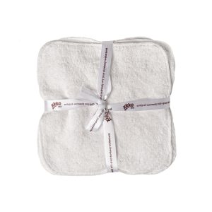 Køb XKKO Vaskeklud i Bambus/bomuldsfrotte og Velour - 21x21 cm - 5 styks online billigt tilbud rabat legetøj